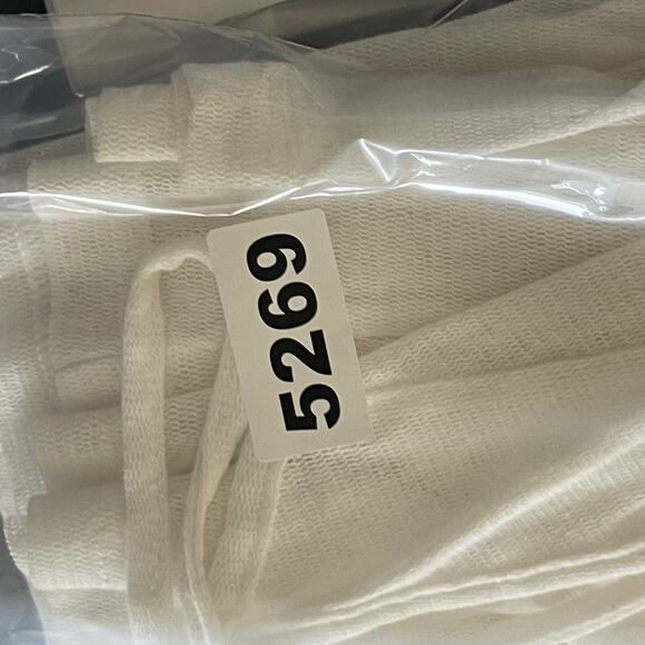 Mia Joy Cover Up Maxi Dress Womens Small White Sheer Delicate Resort Beach Fairy - Picture 14 of 14